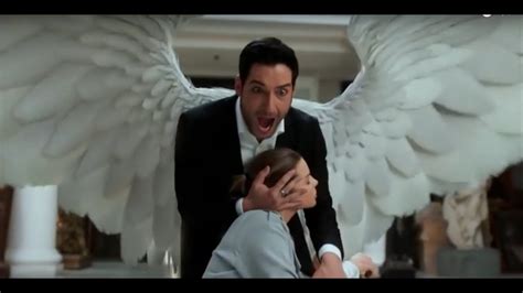 when does lucifer show chloe his wings.